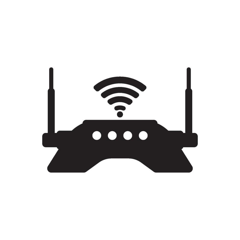 Router or internet modem icon vector illustration design