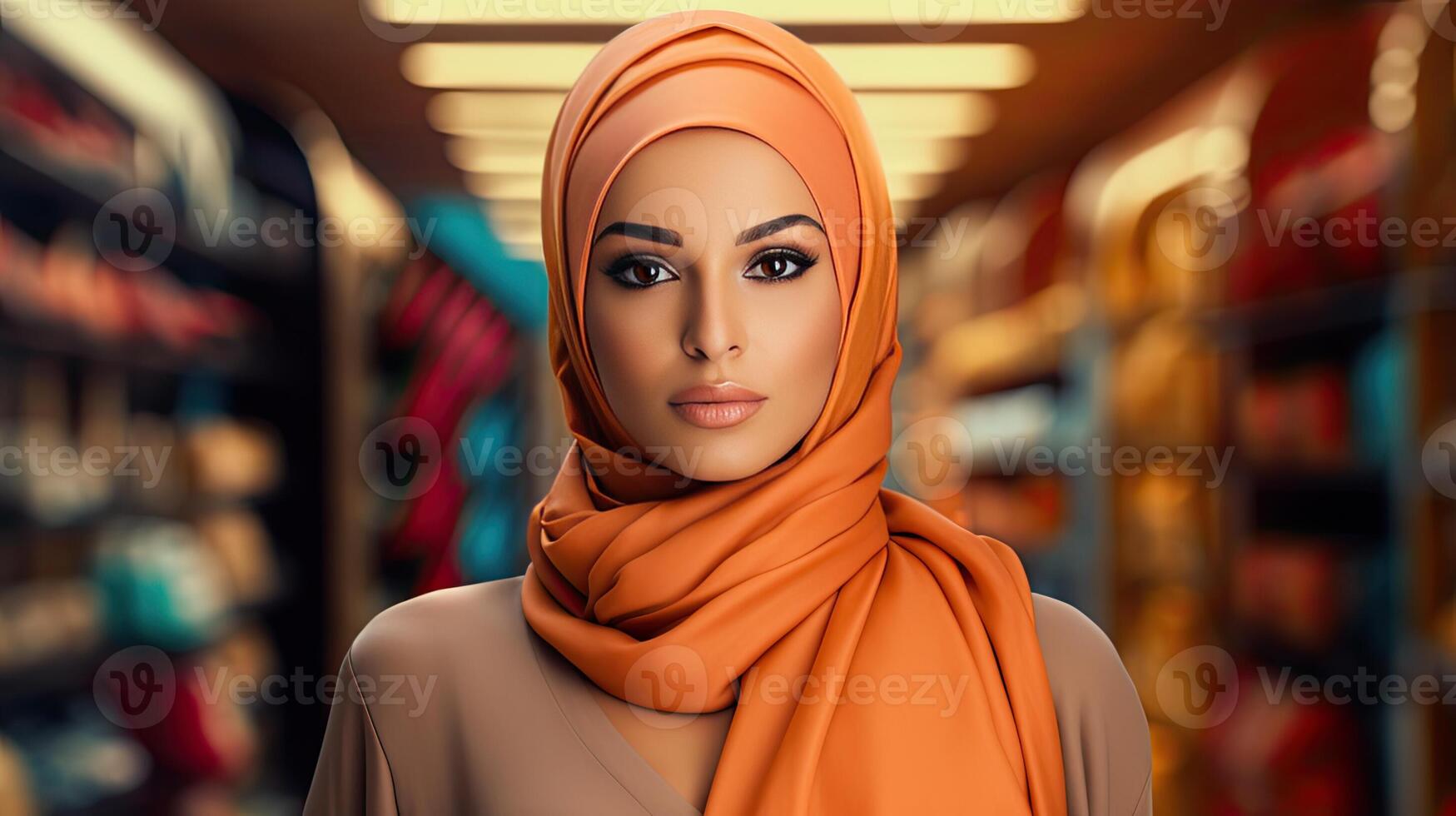 AI generated Beautiful Arab women photo