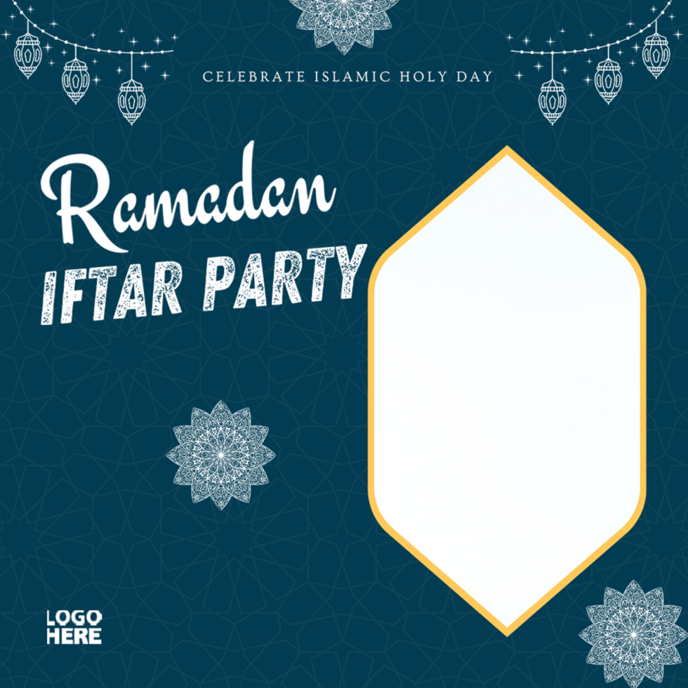 Ramadan social media post psd