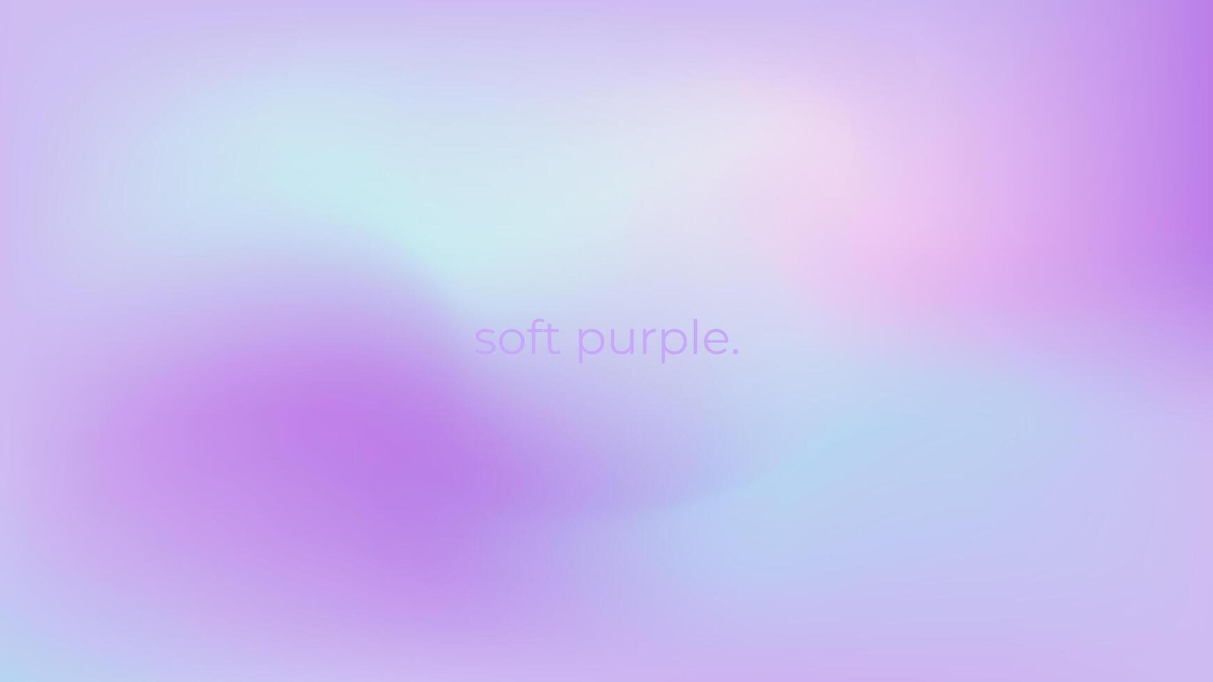 Abstract blurred gradient background in soft purple colors. For covers, wallpapers, branding, social media, business cards and more vector
