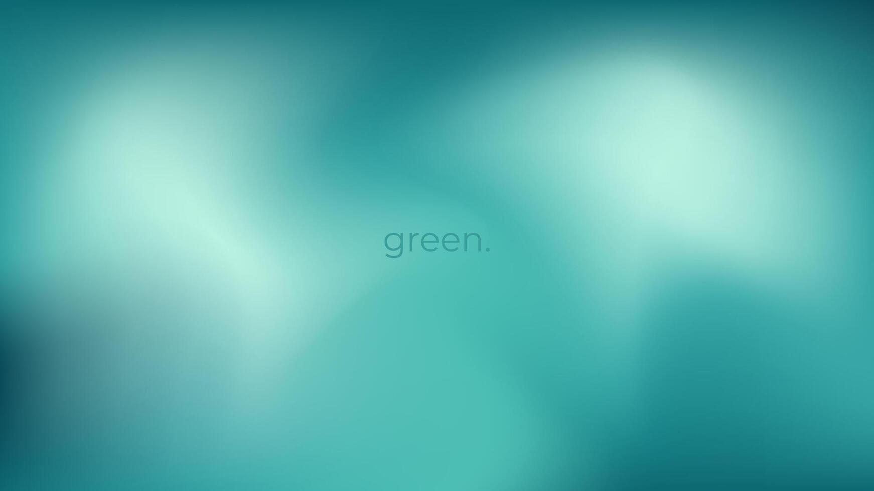 Abstract blurred gradient background in emerald green colors. For covers, wallpapers, branding, social media, business cards and more vector