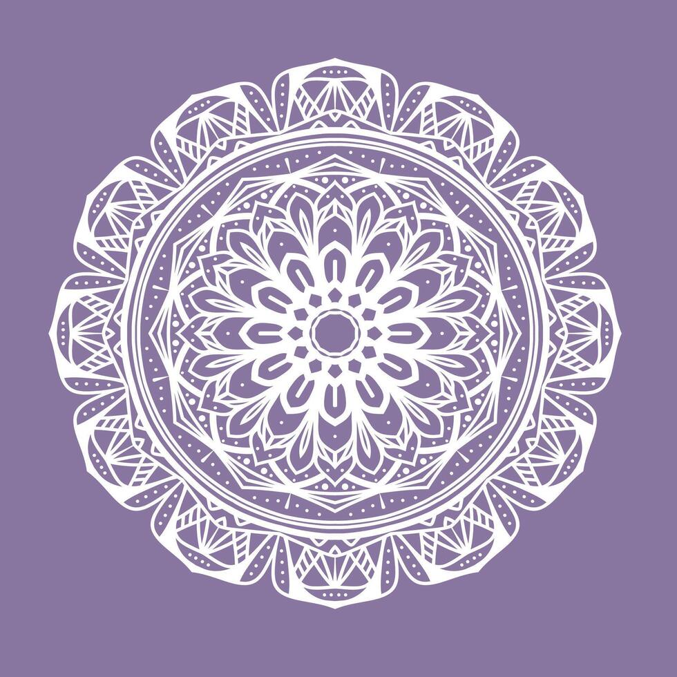 Decorative Mandala design, Circular flower mandala pattern, Oriental patterns, flower mandala, Arabic, Indian, ottoman motifs. vector