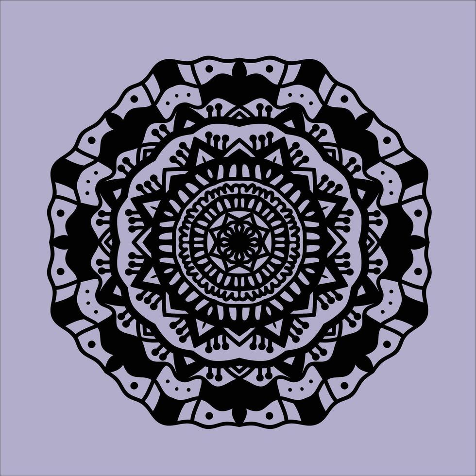 mandala con floral patrones, copos de nieve, étnico decorativo elemento. Clásico decorativo elementos. islam, Arábica, indio, otomano motivos fondo de pantalla, modelo llena, superficie texturas vector