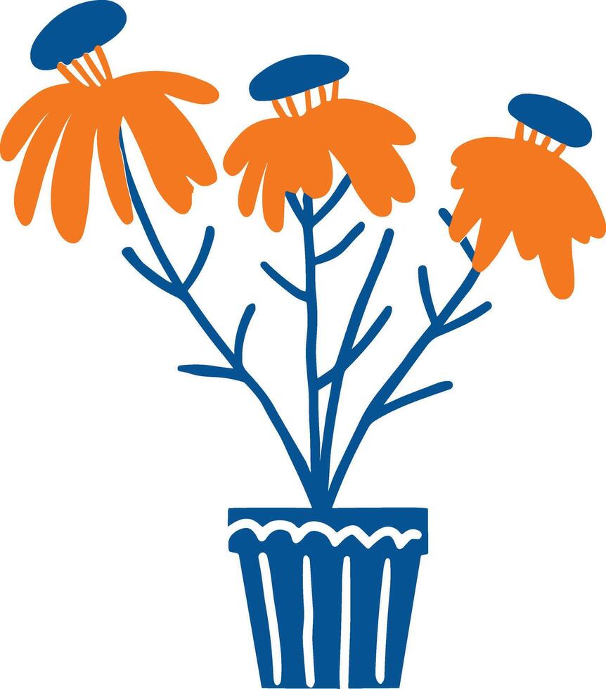 tree flat style isolate on background vector