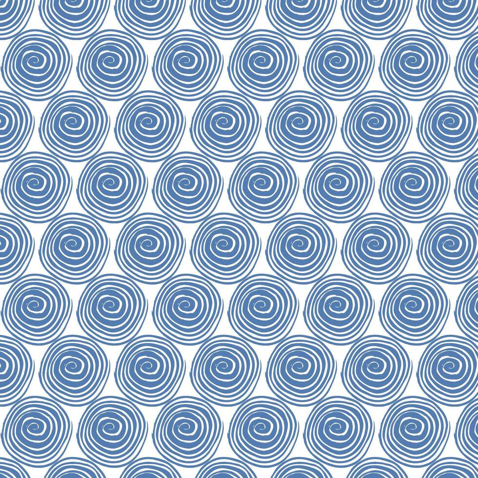 blue circle seamless background vector