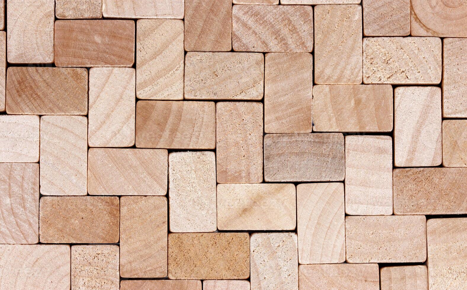 Wood cubes background photo