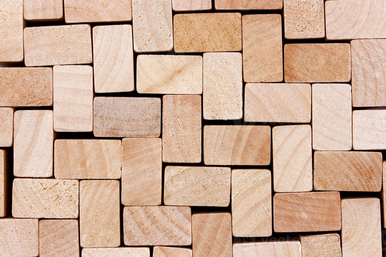 Wood cubes background photo