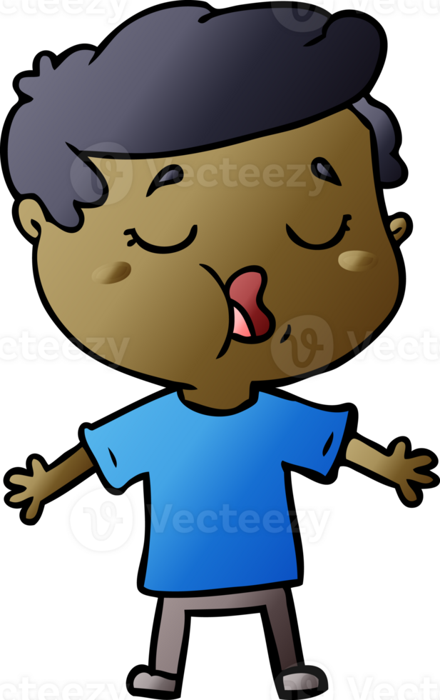 cartoon man talking png