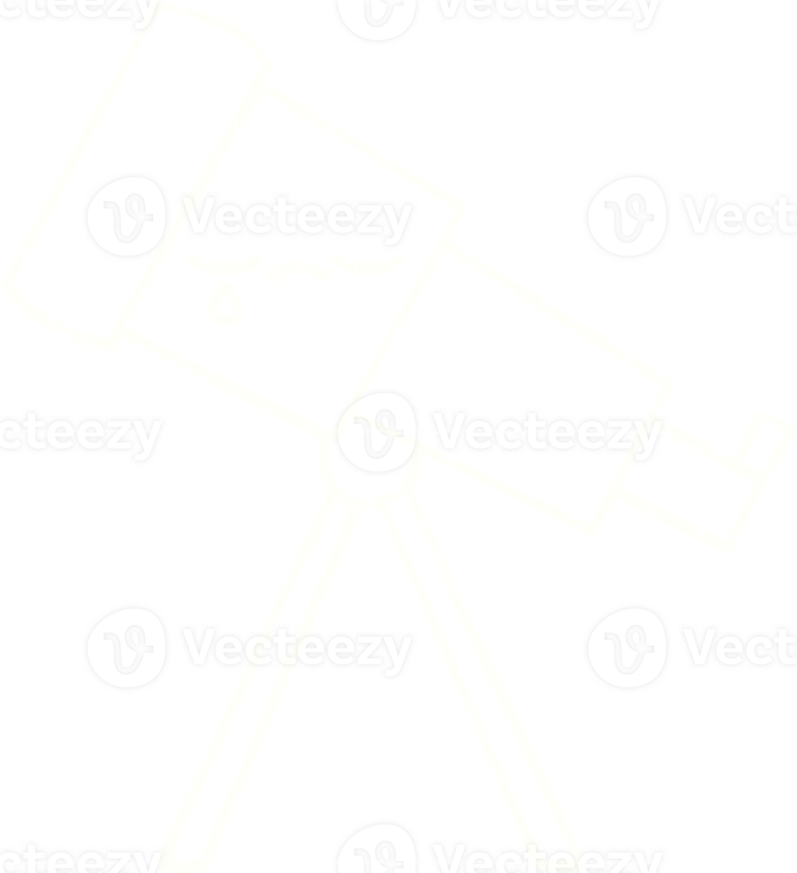 Telescope Chalk Drawing png