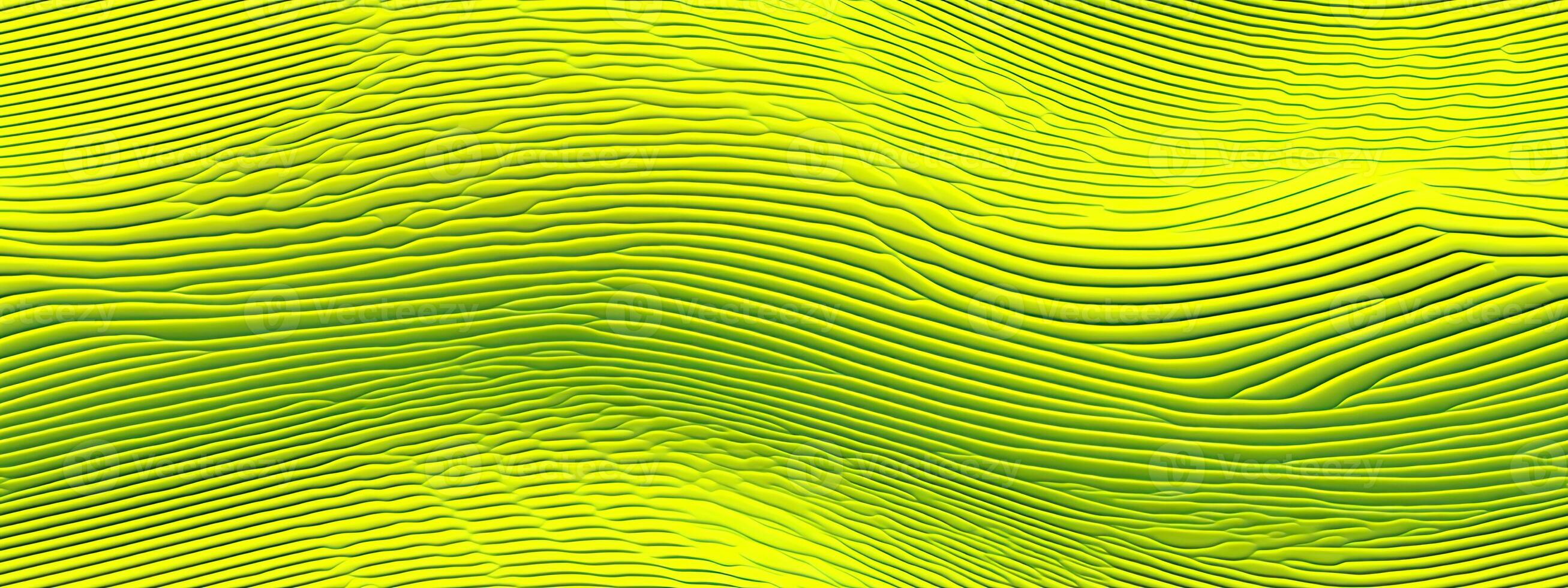 AI generated Seamless Yellow lime green abstract fabric background. Color gradient, ombre. Geometric. Lines, photo