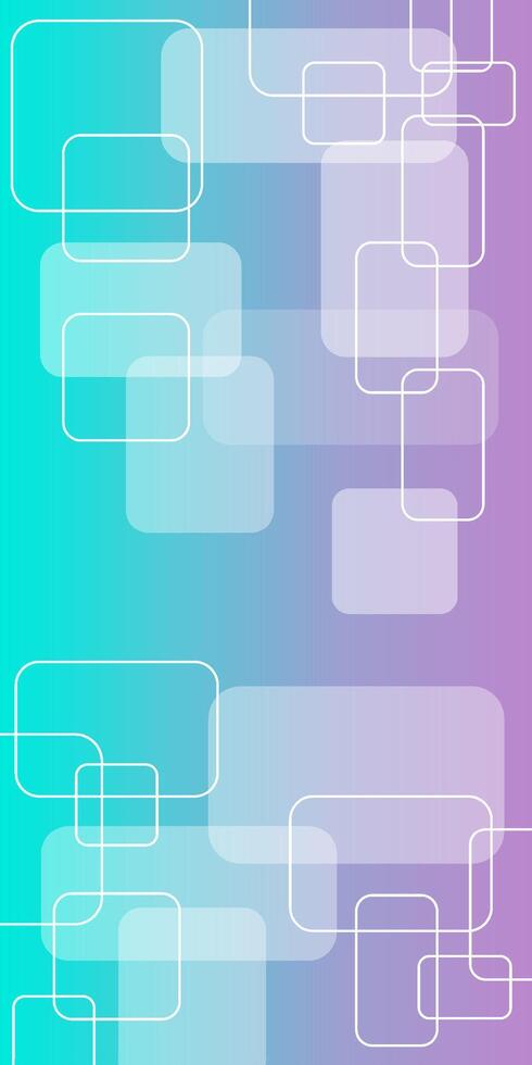 gradient round rectangle shape abstract geometric dynamic for business finance and technology gradient background vector