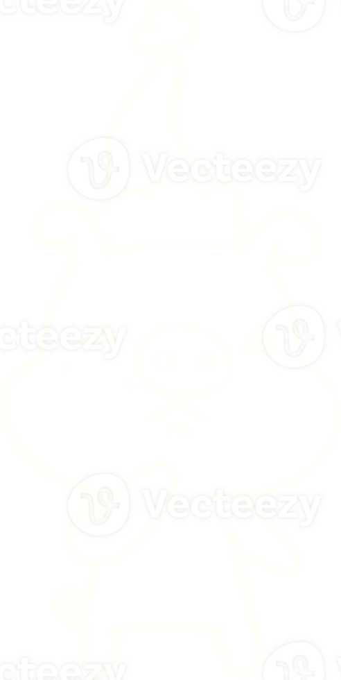 Christmas Pig Chalk Drawing png