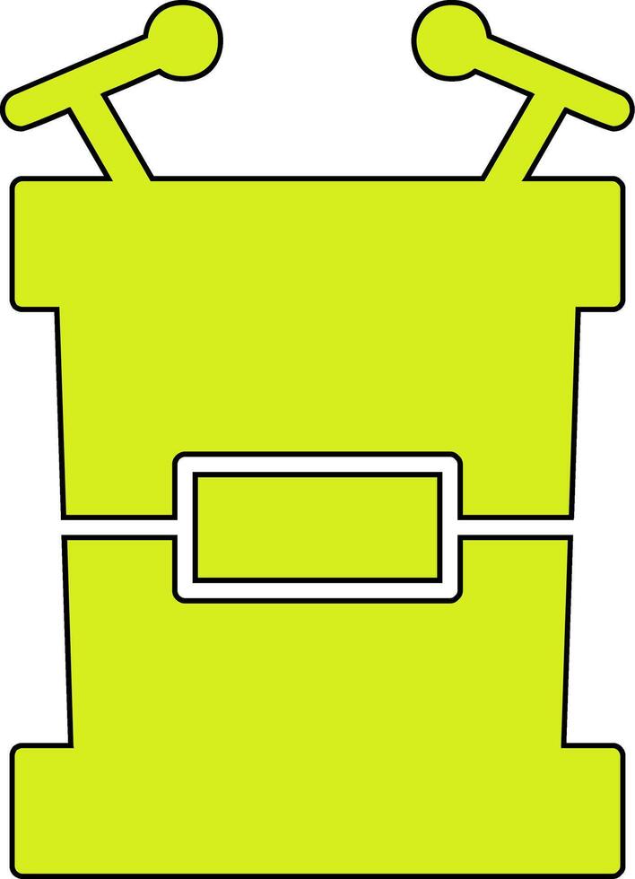 Tribune Vector Icon