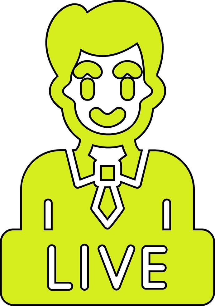 Live News Vector Icon