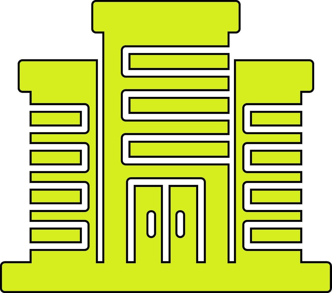 icono de vector de edificio