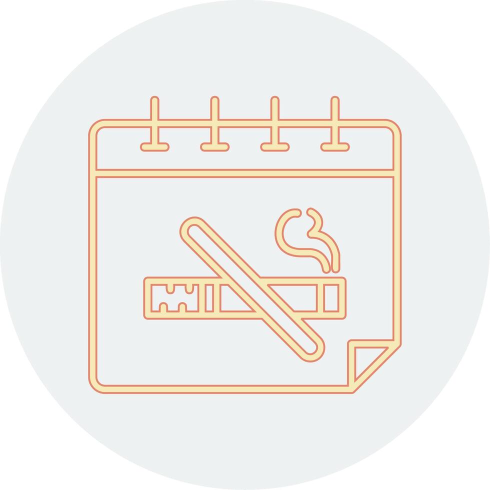 No Tobacco Day Vector Icon