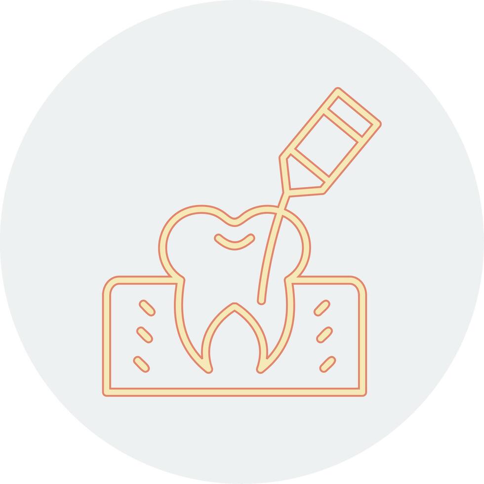 Root Canal Vector Icon