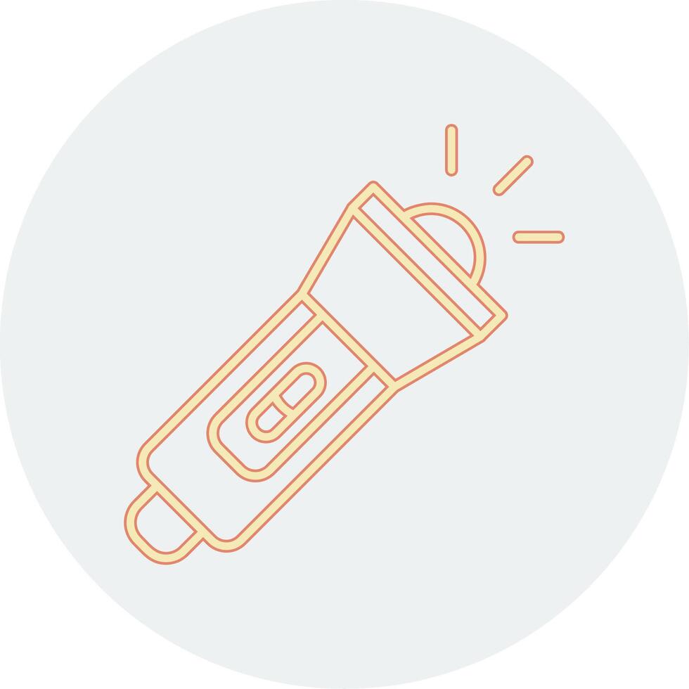 Flashlight Vector Icon