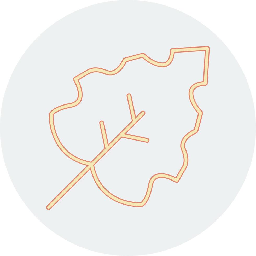 Autumn leaf Vector Icon