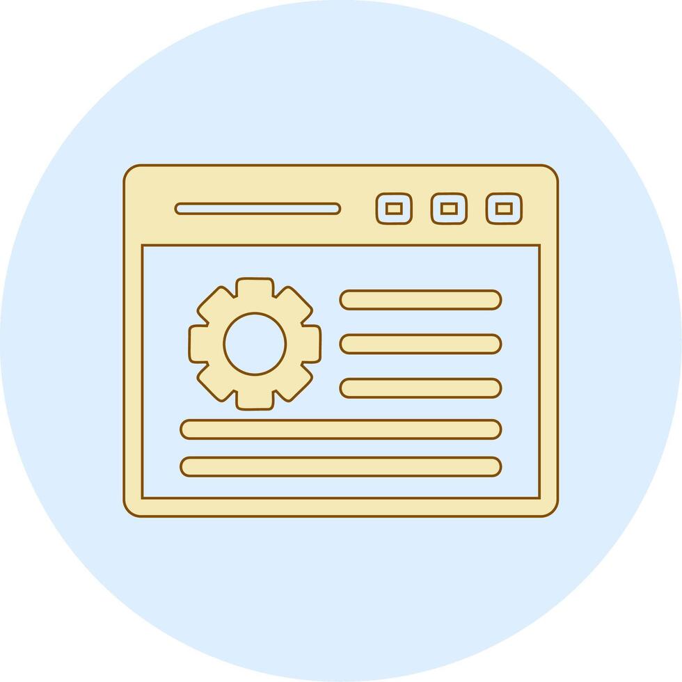 glyph outline circle vector