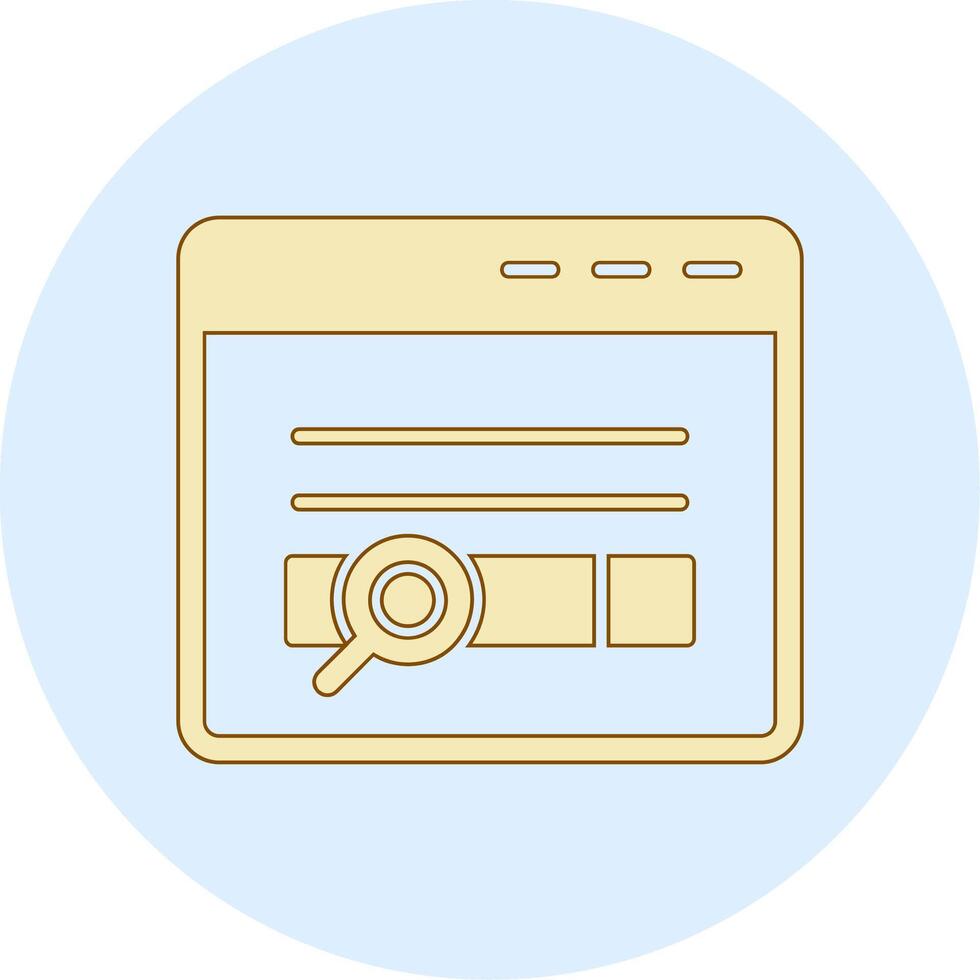 Browsing Vector Icon