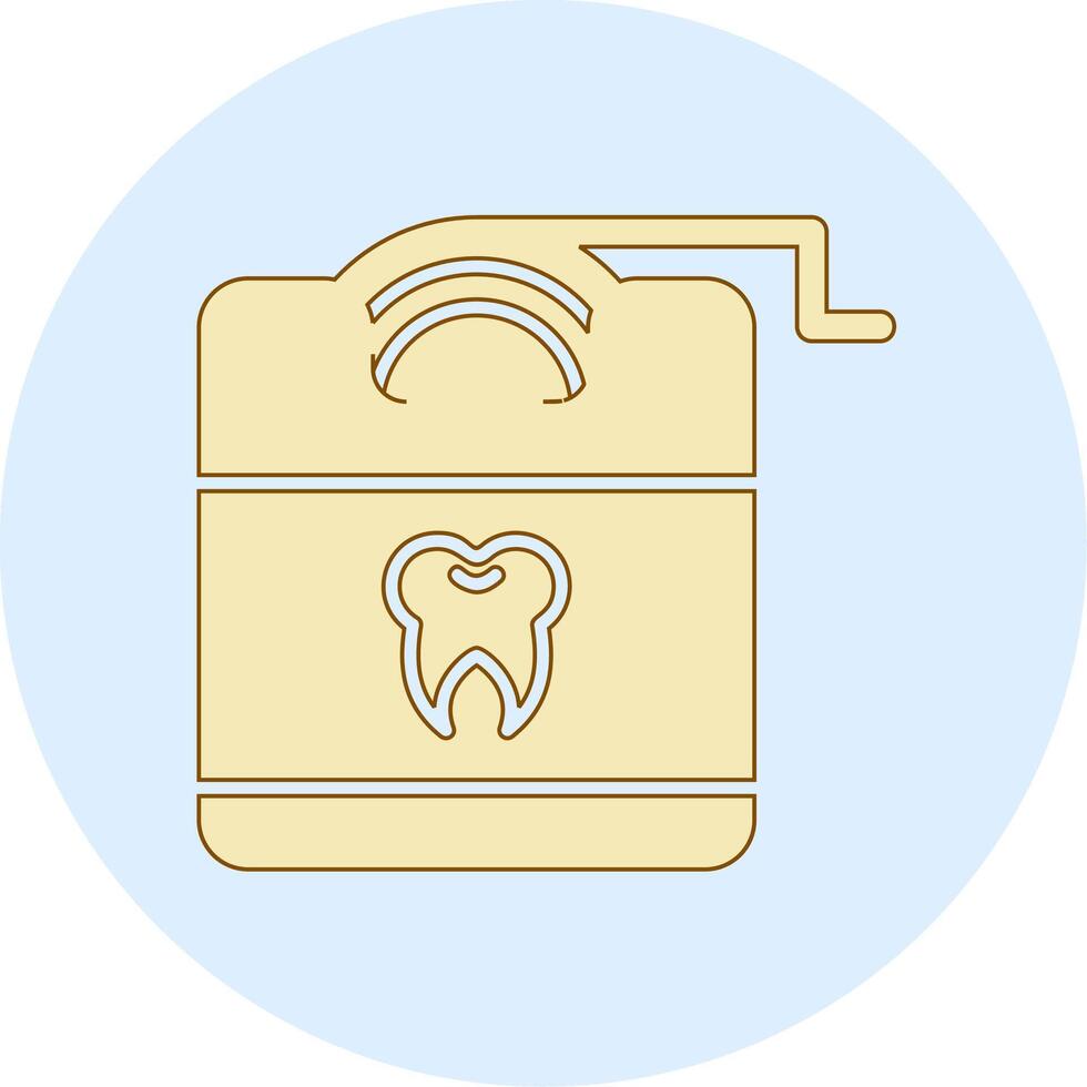 Dental Floss Vector Icon