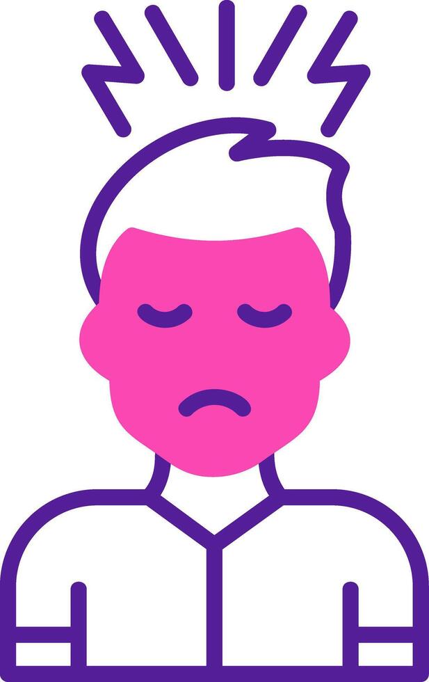 Stress Vector Icon