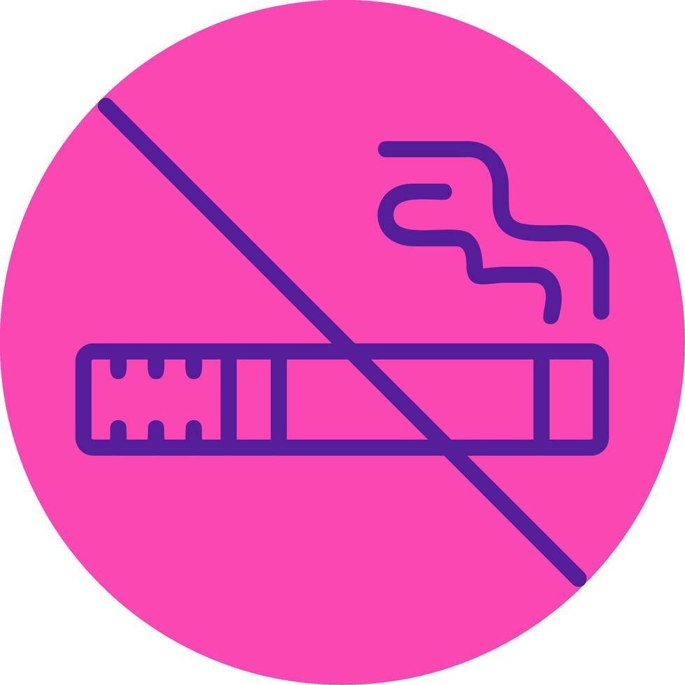 No Smoking Vector Icon