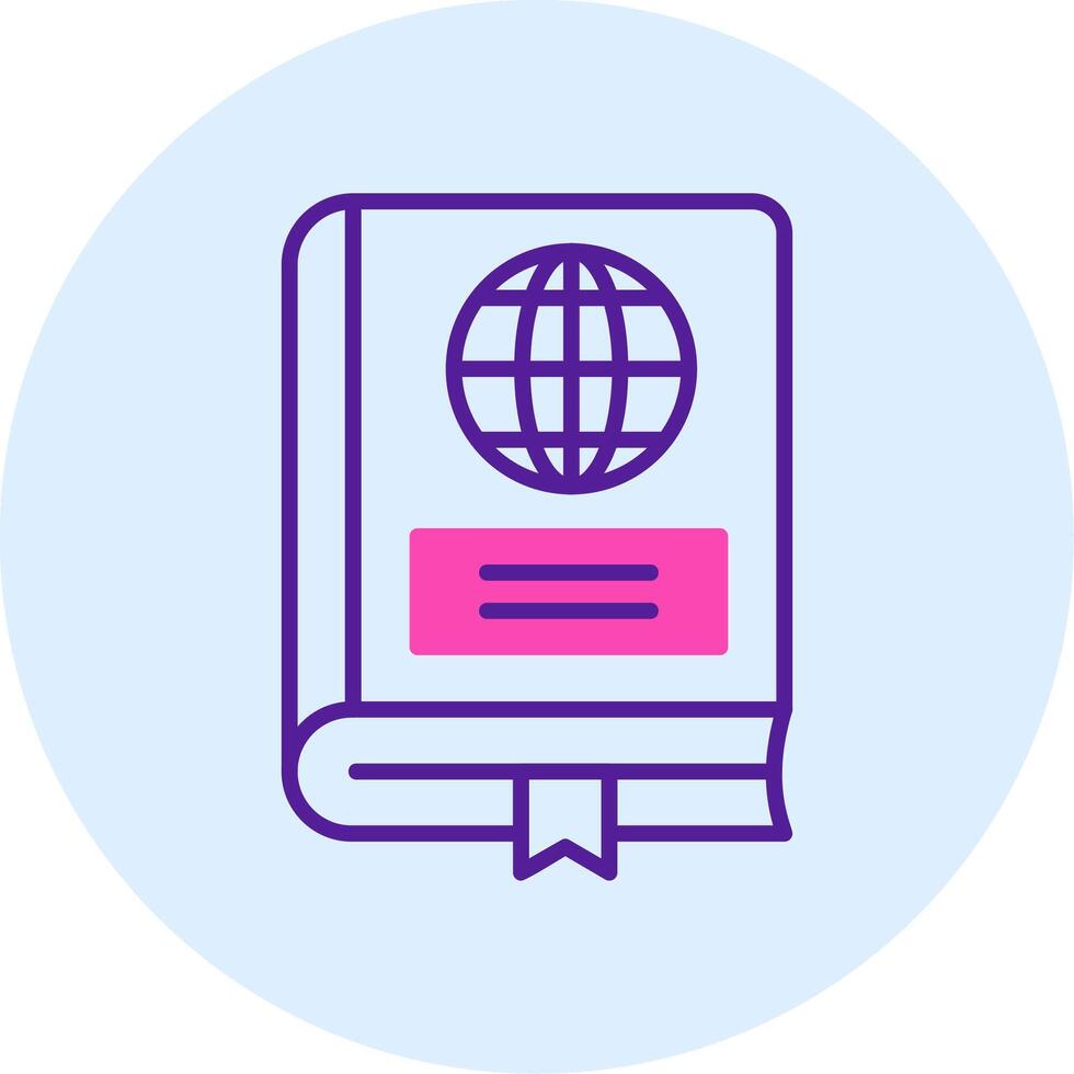 Geography Book Vector Icon