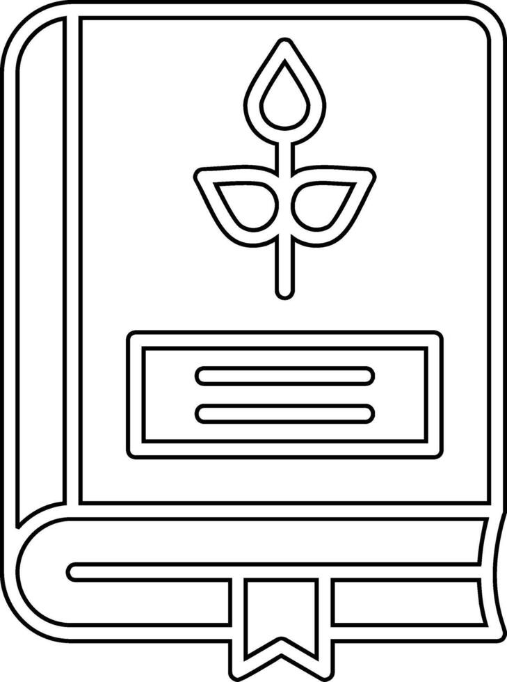 Agriculture Book Vector Icon