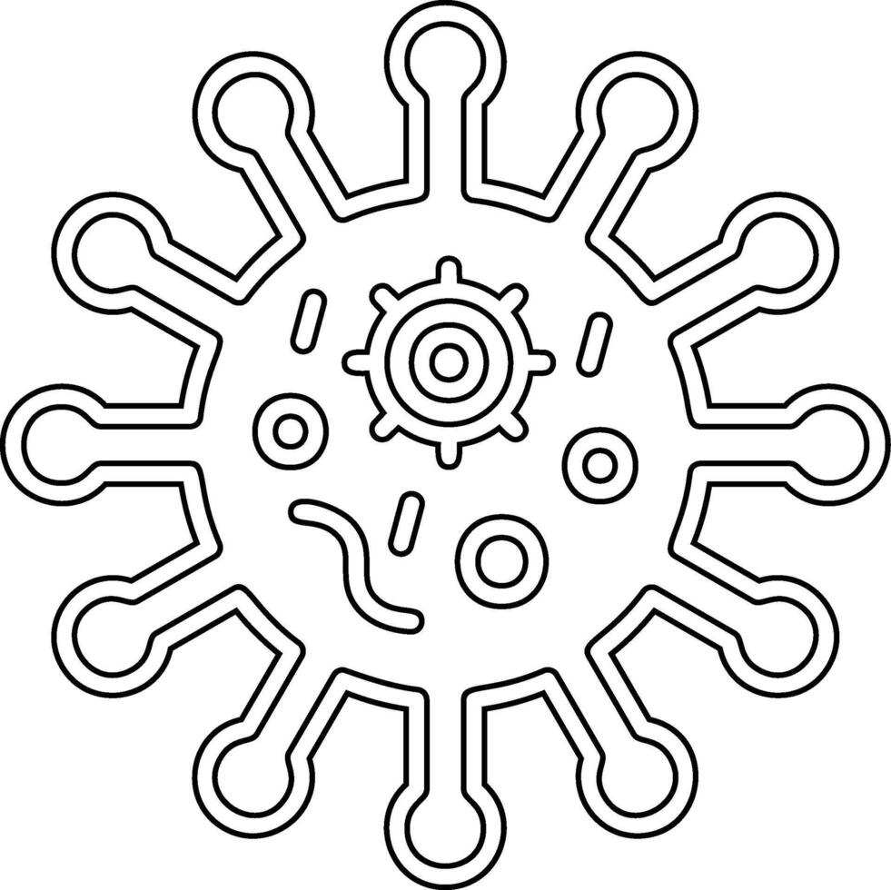 Virus Vector Icon