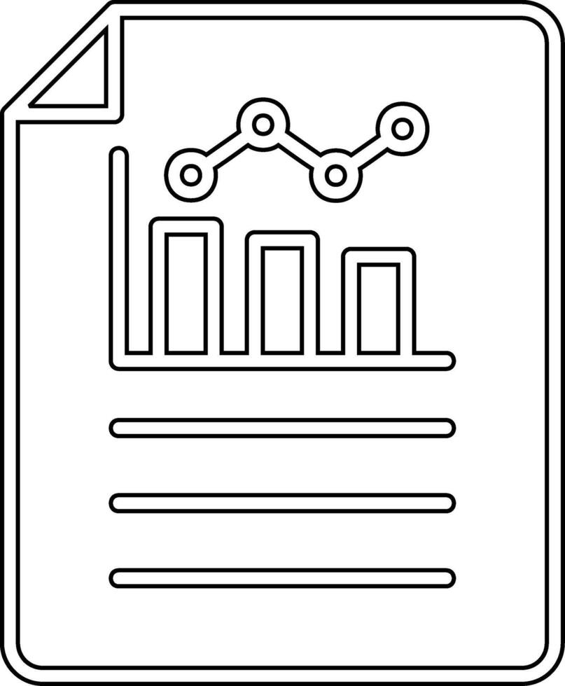 Bar Chart Vector Icon