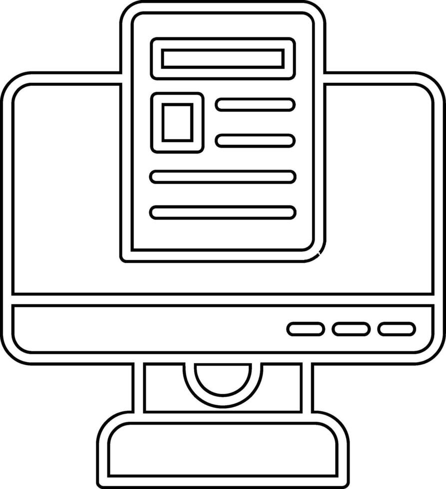 Article Vector Icon