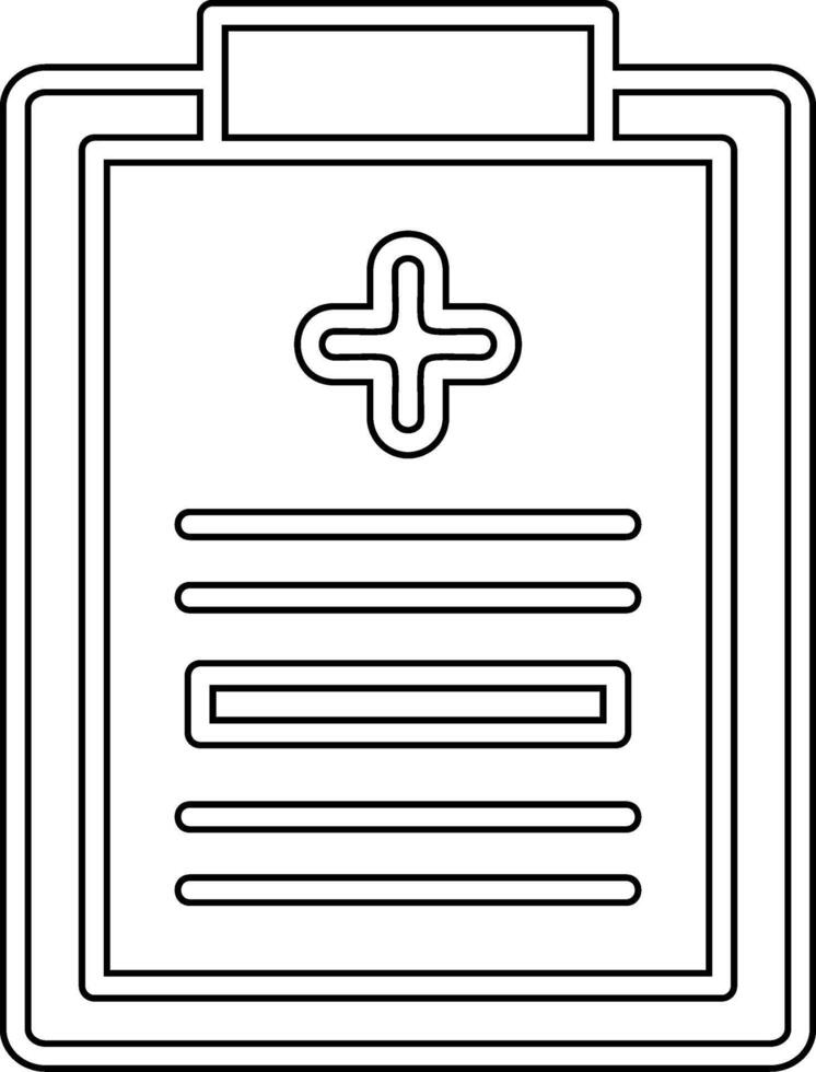 Medical Records Vector Icon