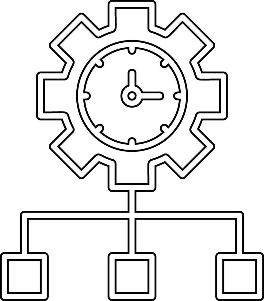 Time Management Vector Icon