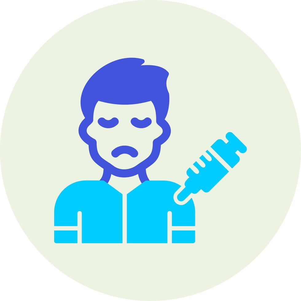 Drug Addiction Vector Icon