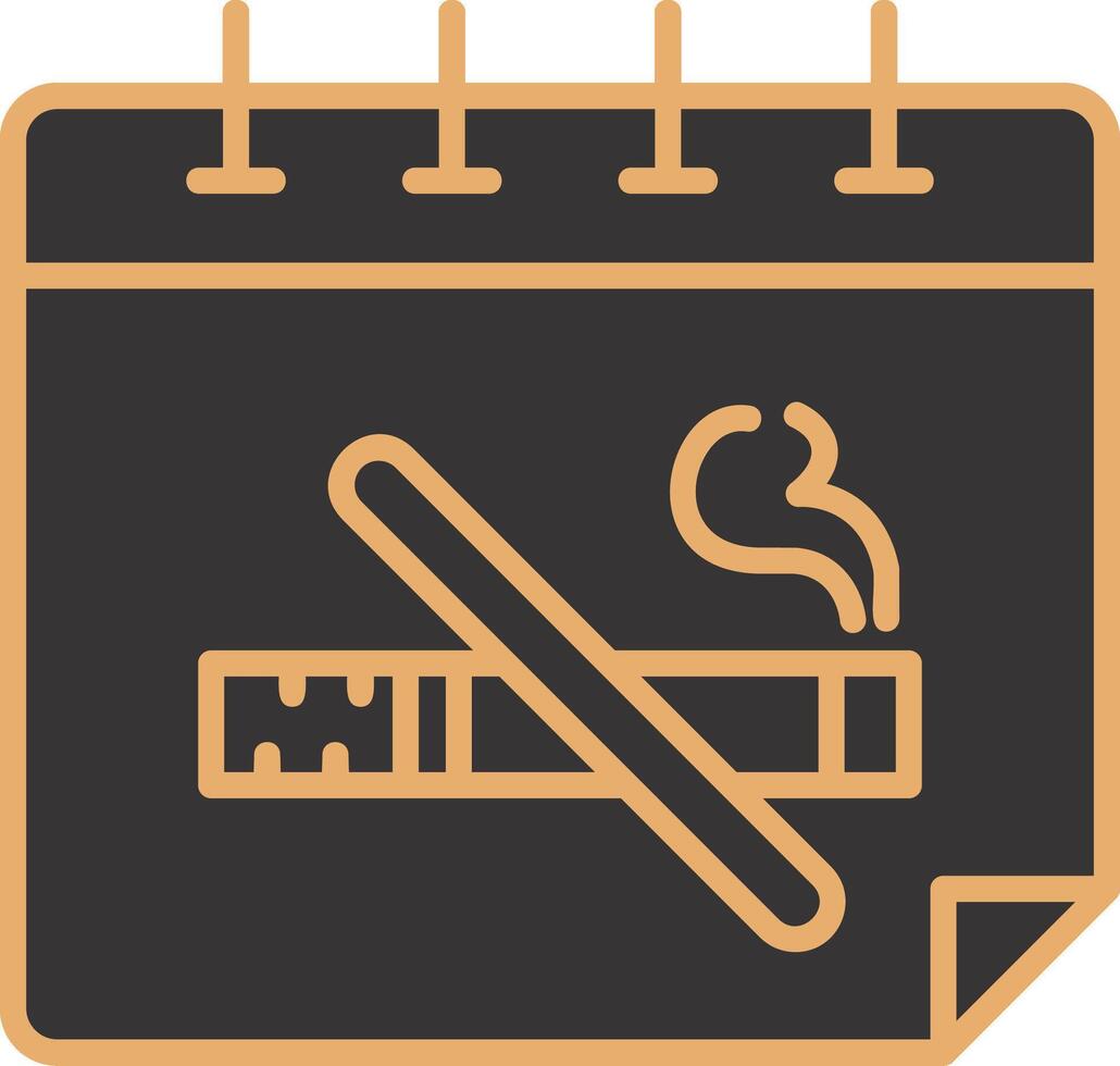 No Tobacco Day Vector Icon