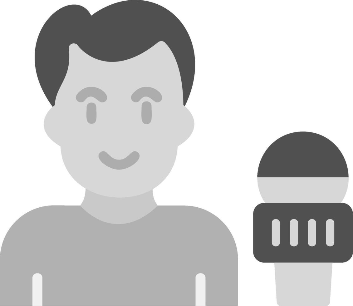 News reporter Vector Icon