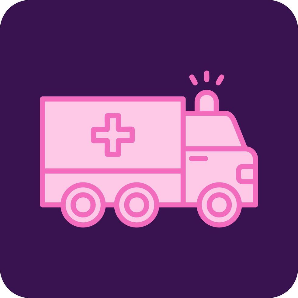 Ambulance Vector Icon