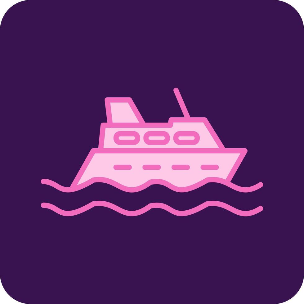 Cruise Vector Icon