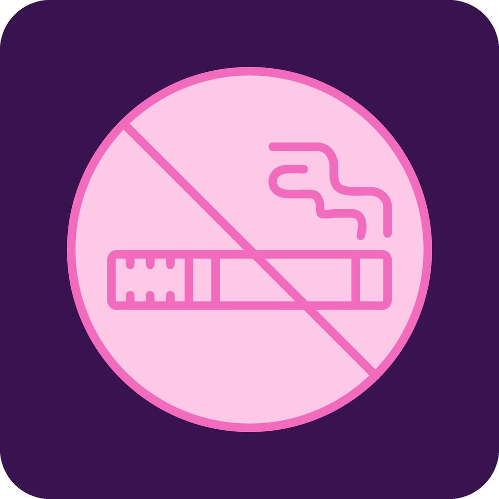 No Smoking Vector Icon