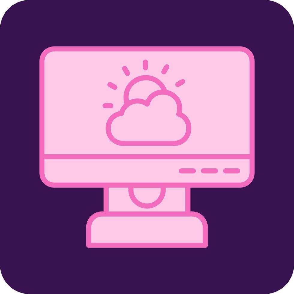 Weather News Vector Icon