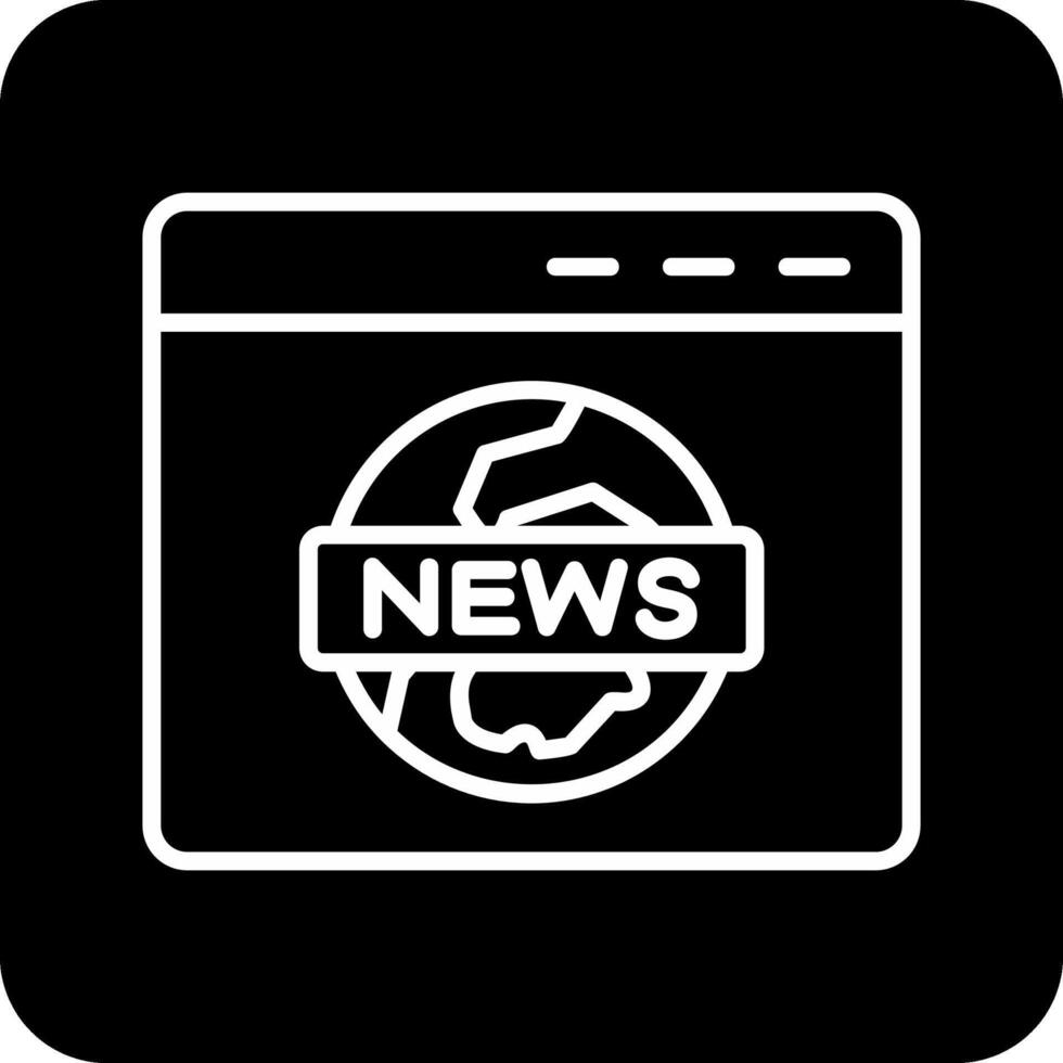 News Report Vector Icon