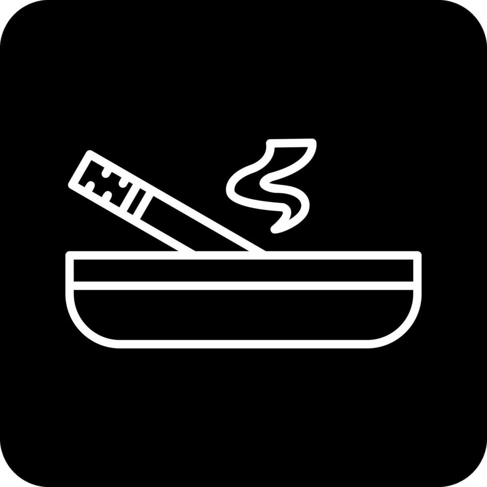 Ashtray Vector Icon