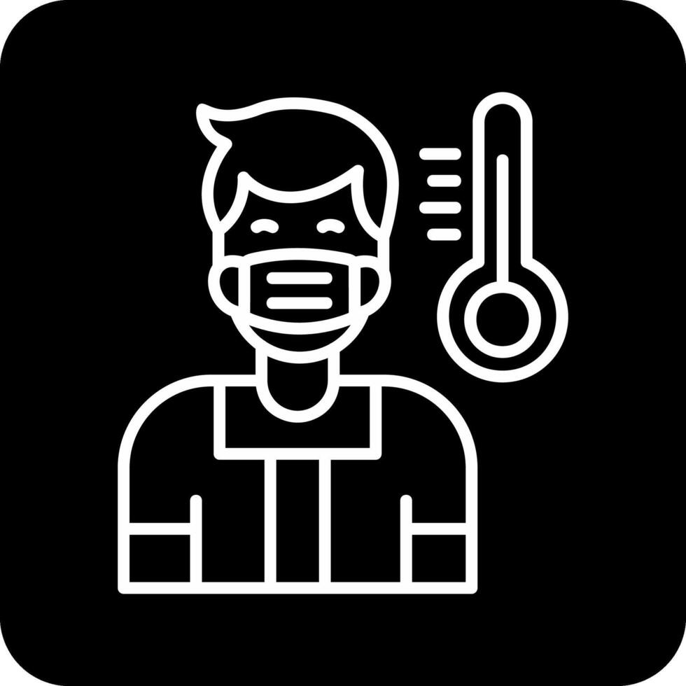 Men Fever Vector Icon