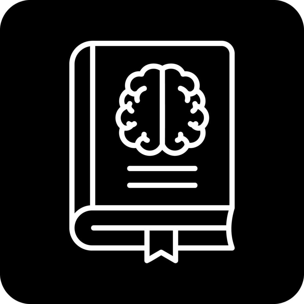neurología libro vector icono