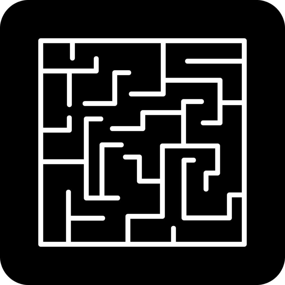 Maze Vector Icon