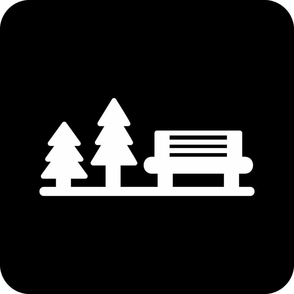 Rest Area Vector Icon