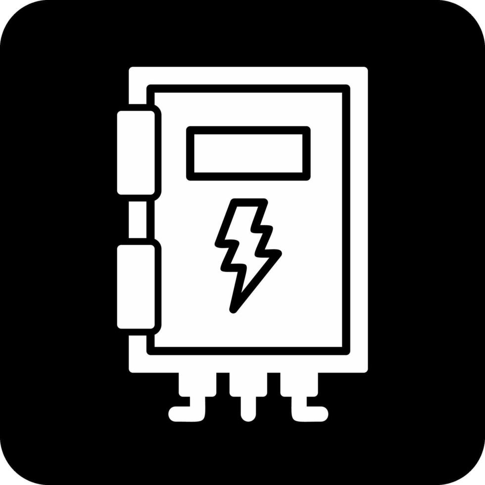 High Voltage Box Vector Icon