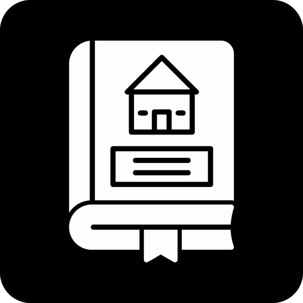 Architecture Book Vector Icon